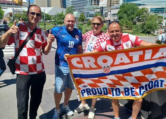 Hrvatski navijači u Torontu