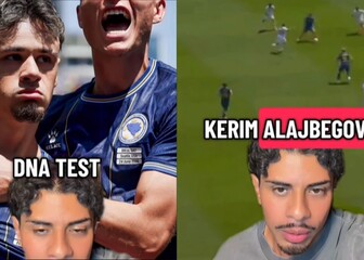 Reakcija na gol Karima Alajbegovića