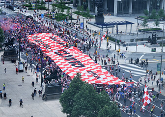 Hrvatski navijači u Philadelphiji