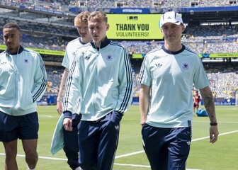 Jamie Leweling, Nick Woltemade, Maximilian Beier i Angelo Stiller