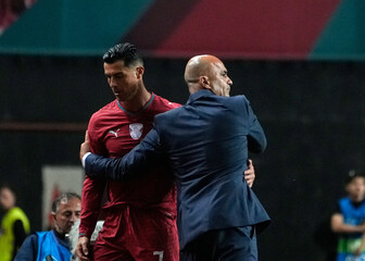 Cristiano Ronaldo i Roberto Martinez