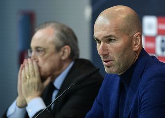 Zinedine Zidane i Florentino Perez (Foto: AFP)