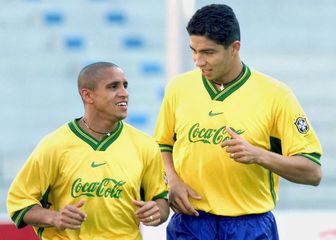 Roberto Carlos i Mario Jardel u dresu brazilske reprezentacije