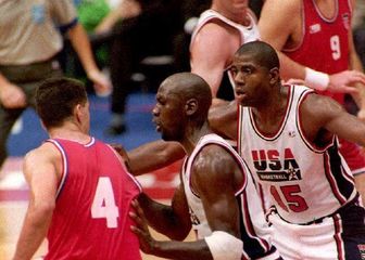 Dražen Petrović, Magic Johnson i Michael Jordan