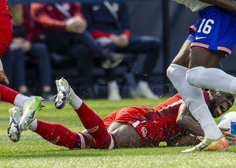 Trenutak ozljede Alphonsa Daviesa