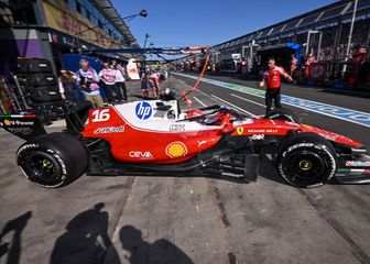 Charles Leclerc u Ferrariju na Albert Park Circuitu u Melbourneu