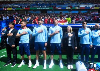 Zlatko Dalić, Ivica Olić, Vedran Ćorluka, Iva Olivari, Saša Janković, Goran Beloglavec, Luka Karlo i Luka Milanović