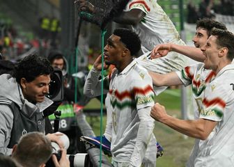 Slavlje igrača Ferencvarosa