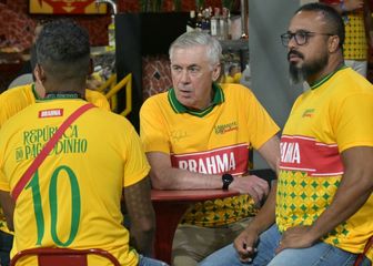 Carlo Ancelotti u dresu Brazila