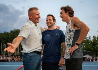 Sergej Bubka, Renaud Lavillenie i Armand Duplantis