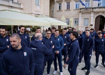 Hrvatski rukometaši u Zadru