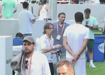 Luka Modrić i Marin Čilić