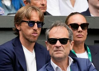 Luka Modrić na Wimbledonu
