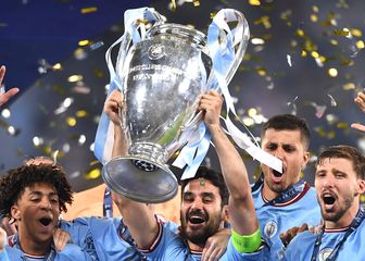 Manchester City s trofejem Lige prvaka