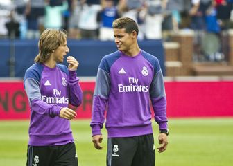 Luka Modrić i James Rodriguez