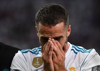 Dani Carvajal u suzama (Foto: AFP)