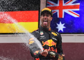 Australac Ricciardo slavi pobjedu (Foto: AFP)