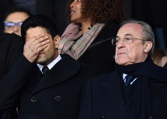 Nasser Al-Khelaifi i Florentino Perez (Foto: AFP)