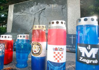 Spomenik poginulim navijačima Dinama u Domovinskom ratu