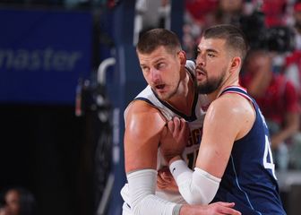 Nikola Jokić i Ivica Zubac
