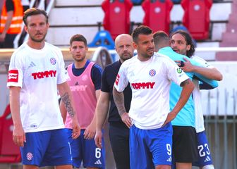 Igrači Hajduka nakon utakmice