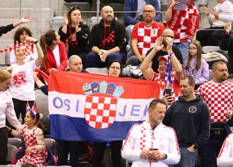 Navijači na Davis Cupu u Osijeku