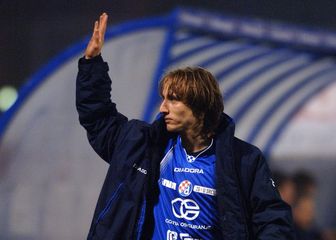 Luka Modrić u dresu Dinama