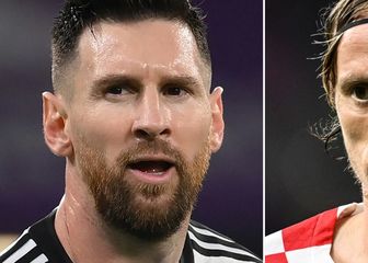 Lionel Messi i Luka Modrić