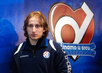 Luka Modrić dok je igrao za Dinamo