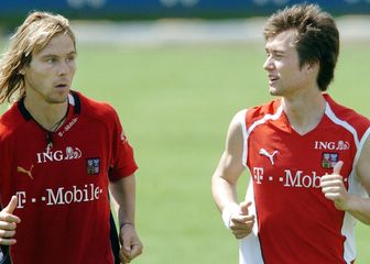 Pavel Nedved i Tomaš Rosicky
