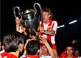 Robert Prosinečki osvaja Kup prvaka s Crvenom zvezdom