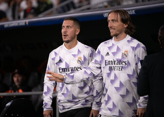 Eden Hazard i Luka Modrić