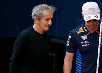 Alain Prost i Sergio Perez