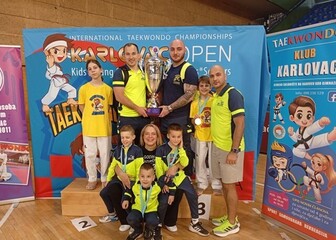 Taekwondo klub Jastreb prvi na Karlovac Open