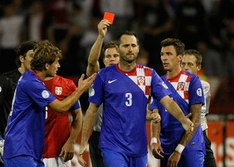 Josip Šimunić na utakmice Hrvatske i Srbije u Beogradu