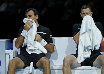 Ivan Dodig i Luka Polašek (Foto: AFP)