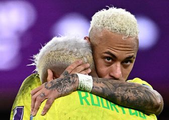 Neymar i Rodrygo protiv Hrvatske 2022.