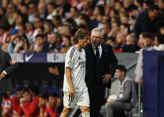 Modrić i Ancelotti