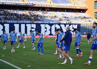 Igrači Dinama uoči dvoboja protiv Rijeke