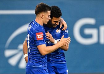 Dinamovci slave gol protiv Rijeke