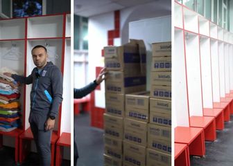 Svlačionica na stadionu Rayo Vallecana