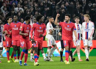 PSG slavi pobjedu nad Lyonu