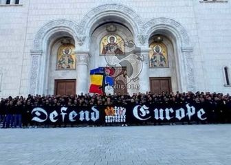 Rumunjski navijači u Beogradu