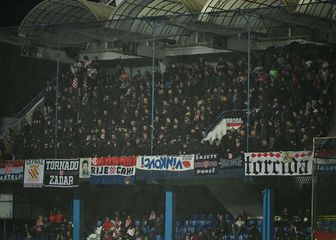 Hrvatski navijači u Podgorici