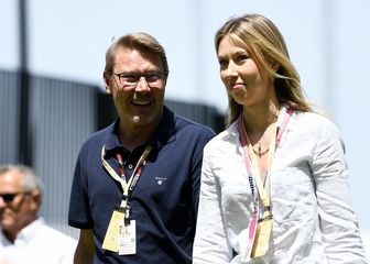 Mika Hakkinen i starija kćer Aina