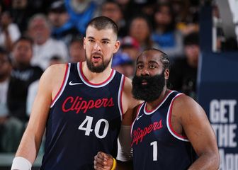 Ivica Zubac i James Harden
