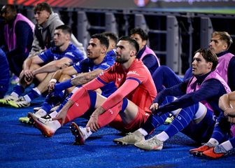 Ivan Nevistić i suigrači iz Dinama