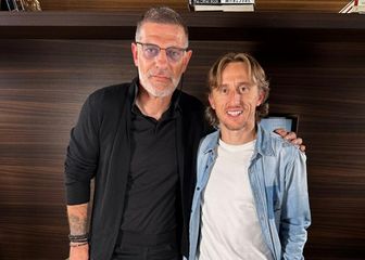 Slaven Bilić i Luka Modrić