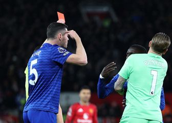 Michael Keane, Jordan Pickford i Idrissa Gueye