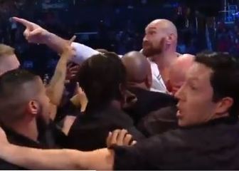 Tyson Fury na WWE (Screenshot)